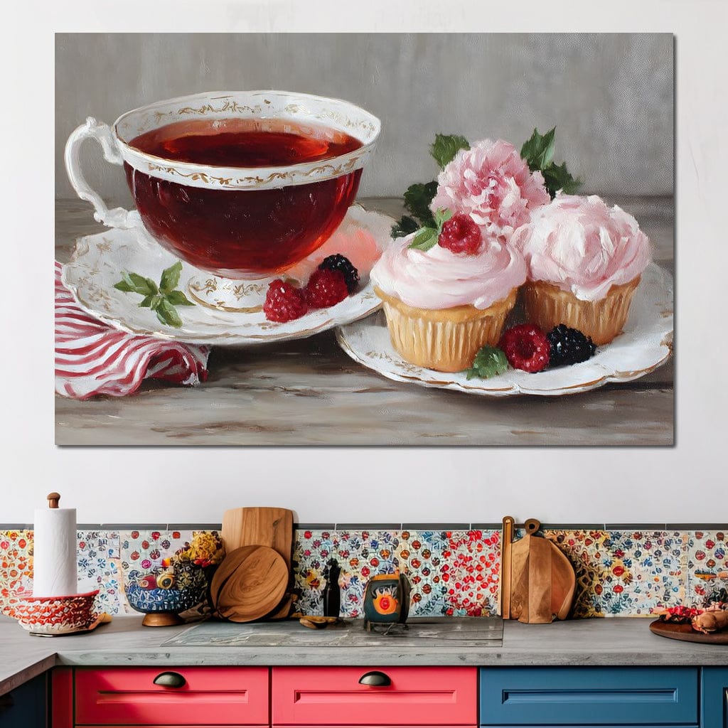 Tea Time Cupcakes and Berries - Image 7