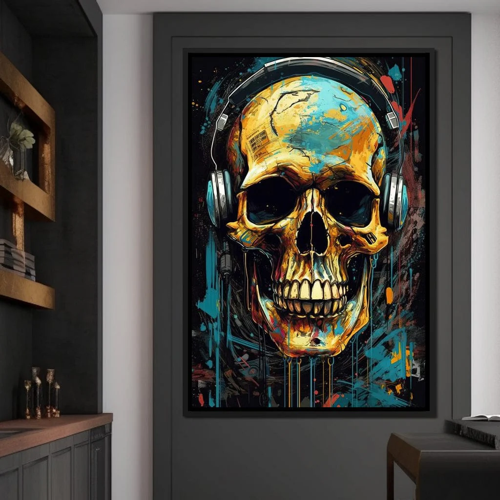 Technopunk Skull 2 - Raven Blackwood