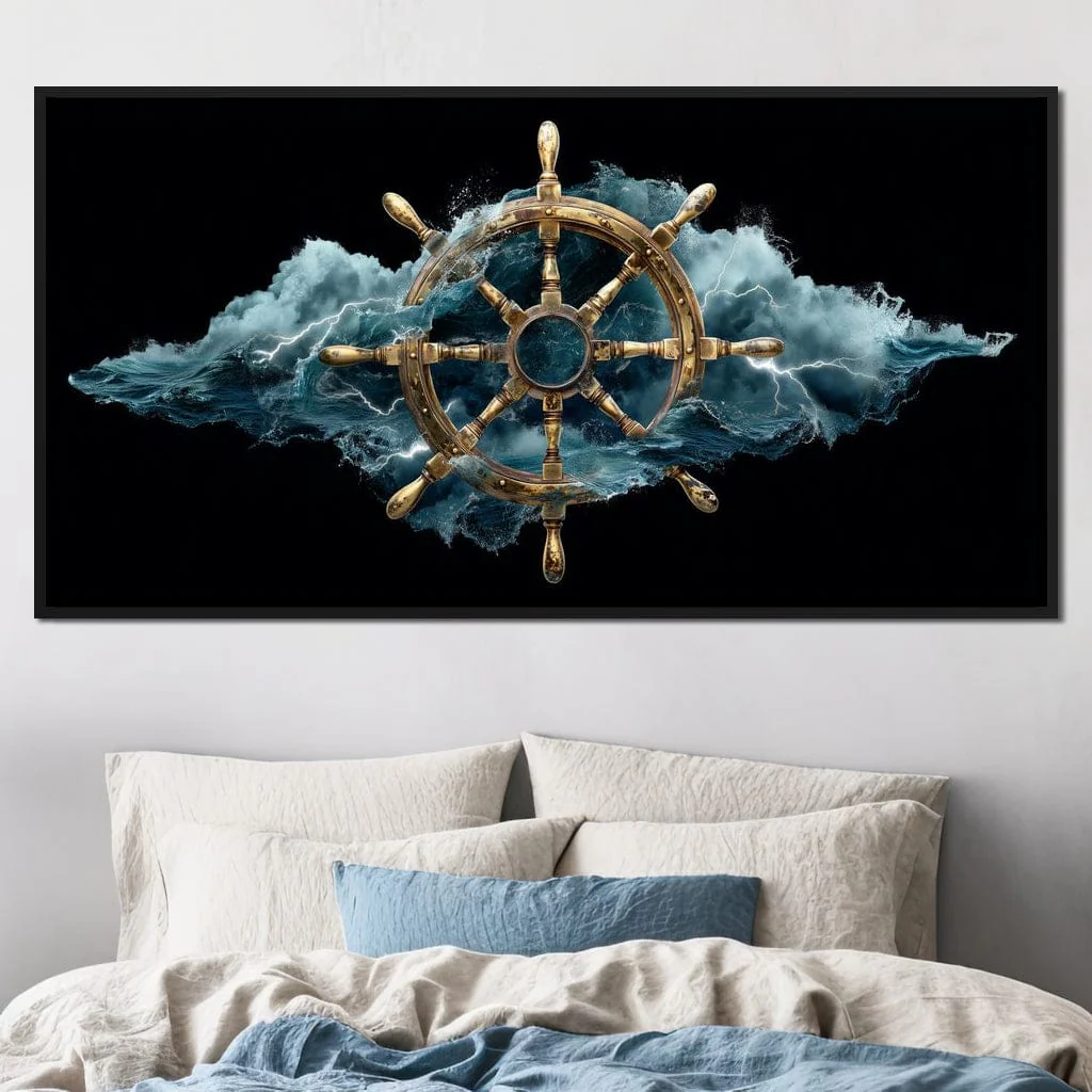 Tempest Helm Ship Wheel - Image 3