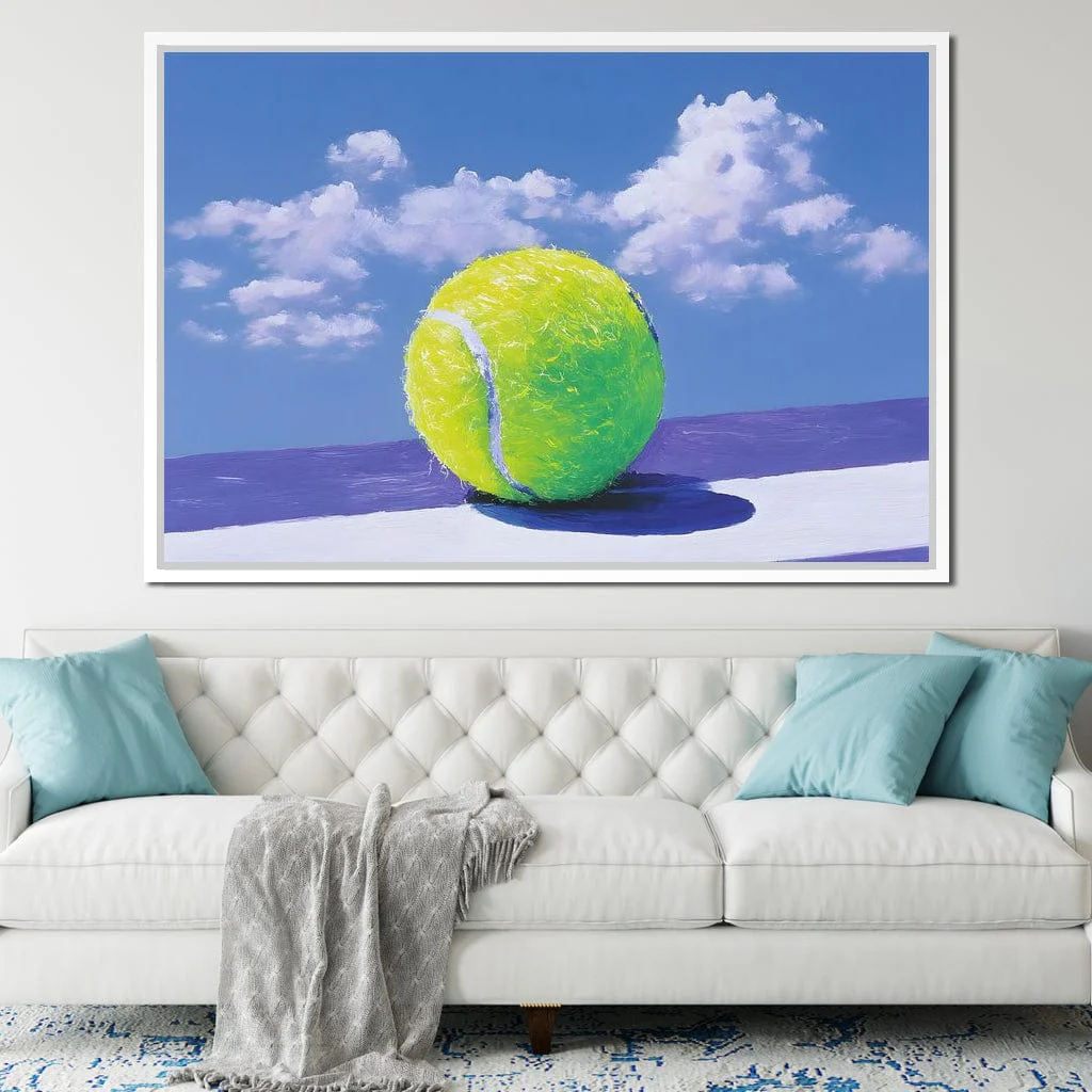 Tennis Ball Under Summer Sky - Image 9