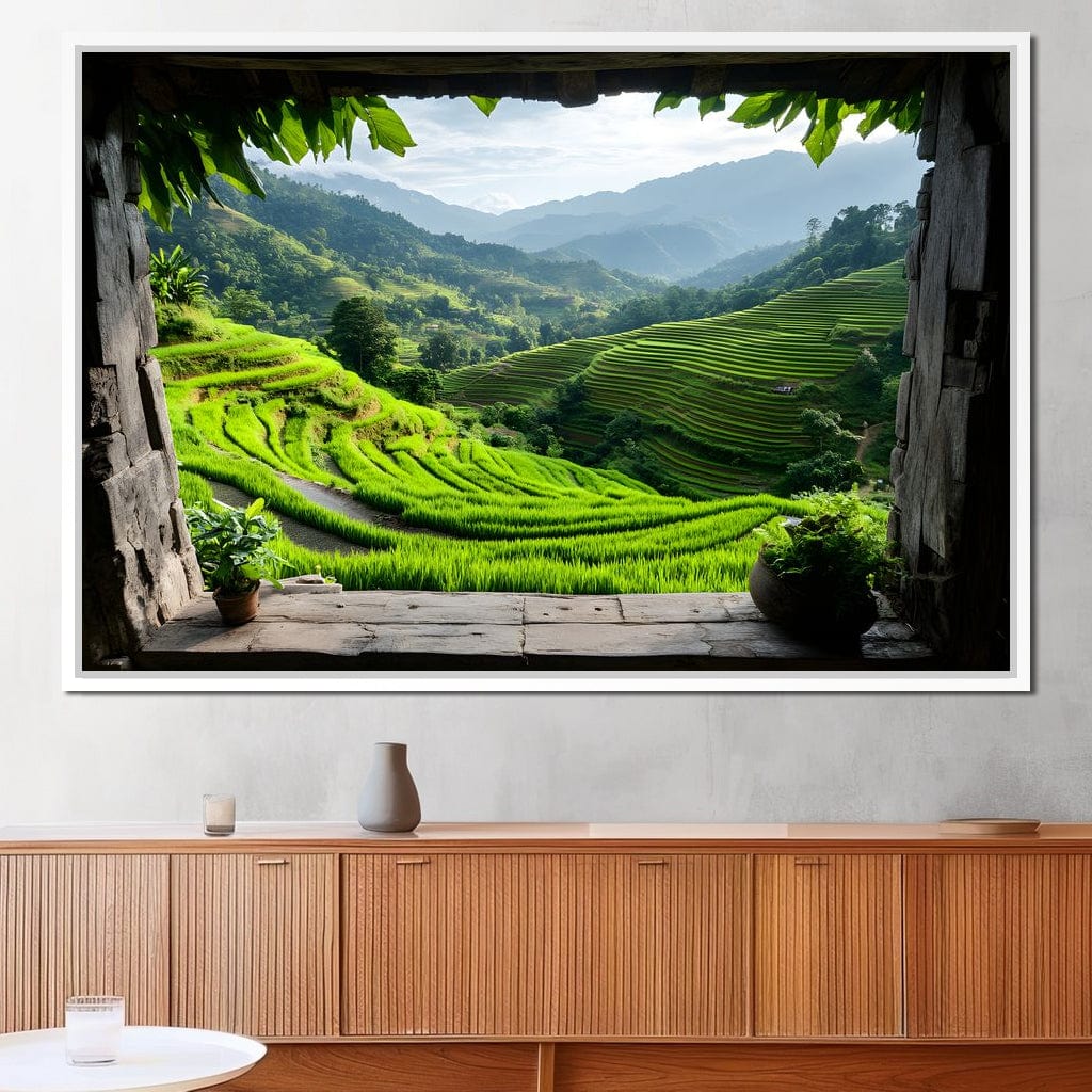 Terraced Valley Morning Glow - Image 13