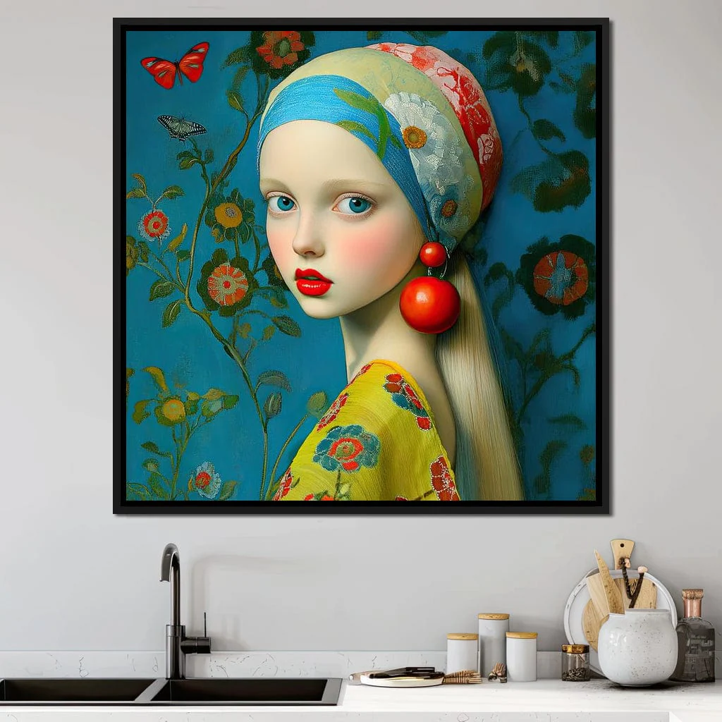 The Girl with the Scarlet Earring - TooplesArt - Image 2
