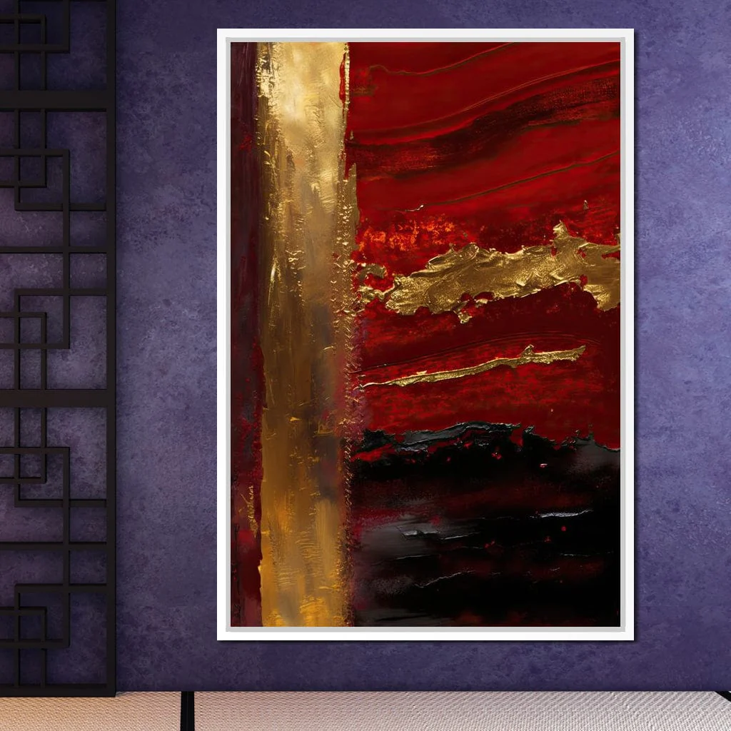The Lush Layers Collection: Dark Red & Gold 04 - Image 4