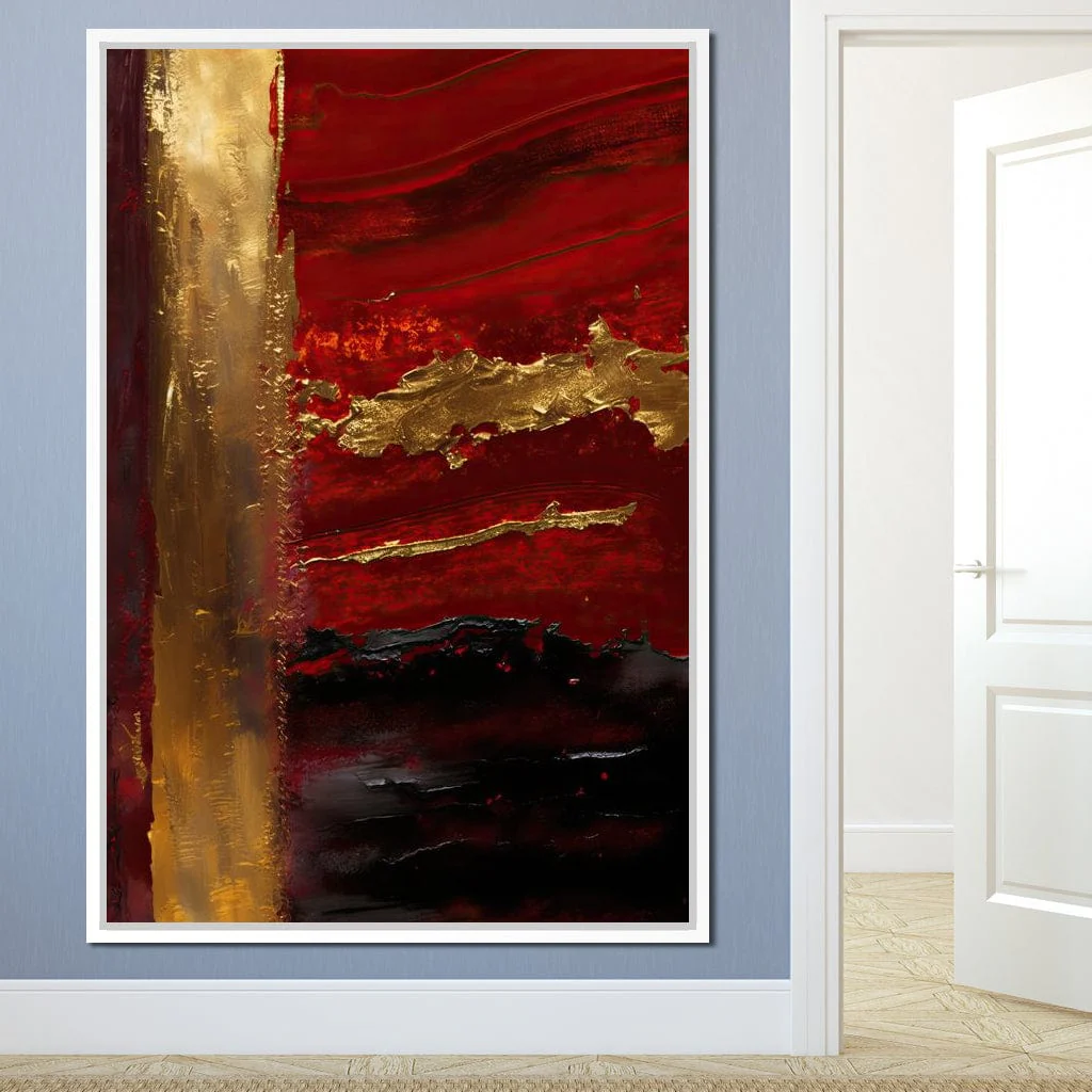 The Lush Layers Collection: Dark Red & Gold 04 - Image 5