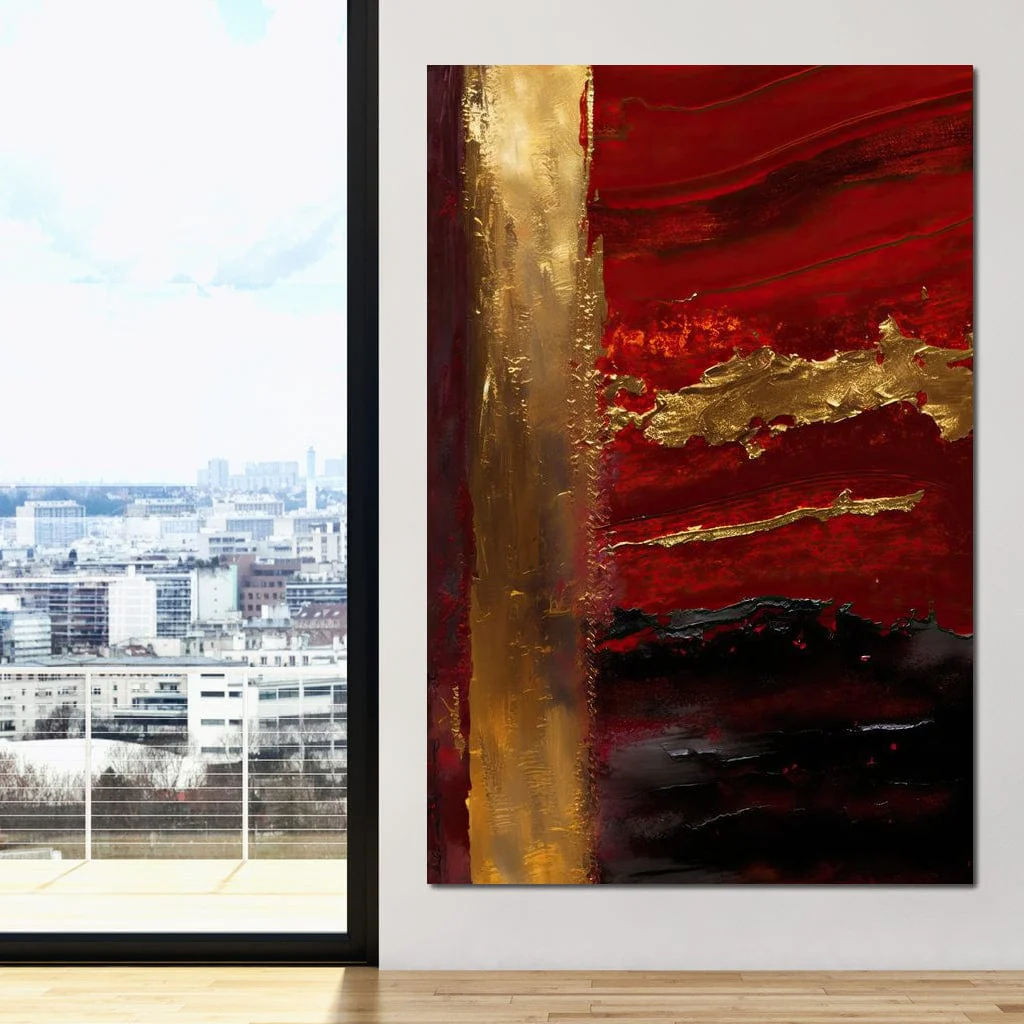 The Lush Layers Collection: Dark Red & Gold 04 - Image 8