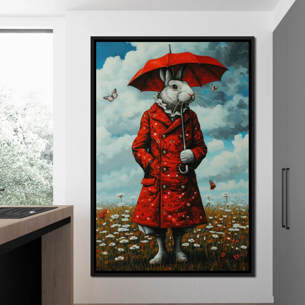 The Rabbit and the Red Umbrella - TooplesArt - Image 11