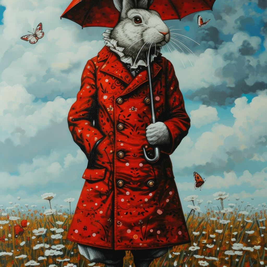 The Rabbit and the Red Umbrella - TooplesArt - Image 13