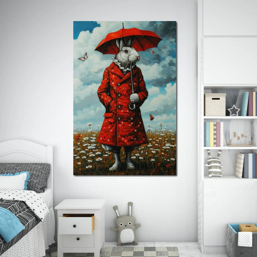 The Rabbit and the Red Umbrella - TooplesArt - Image 6