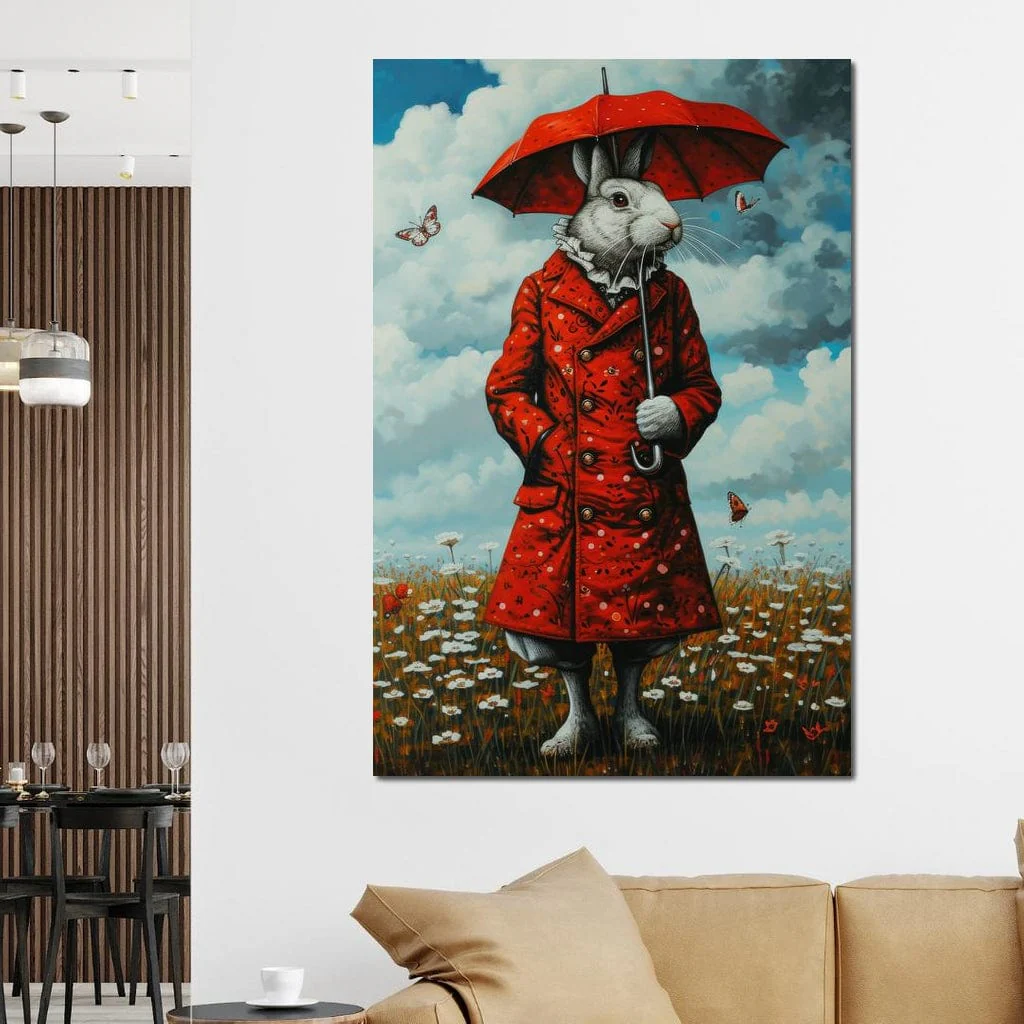 The Rabbit and the Red Umbrella - TooplesArt - Image 8