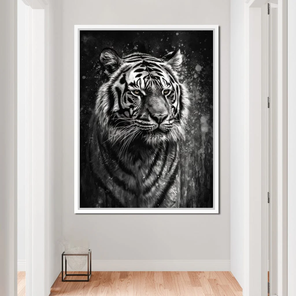 Tiger in Black & White - Image 11