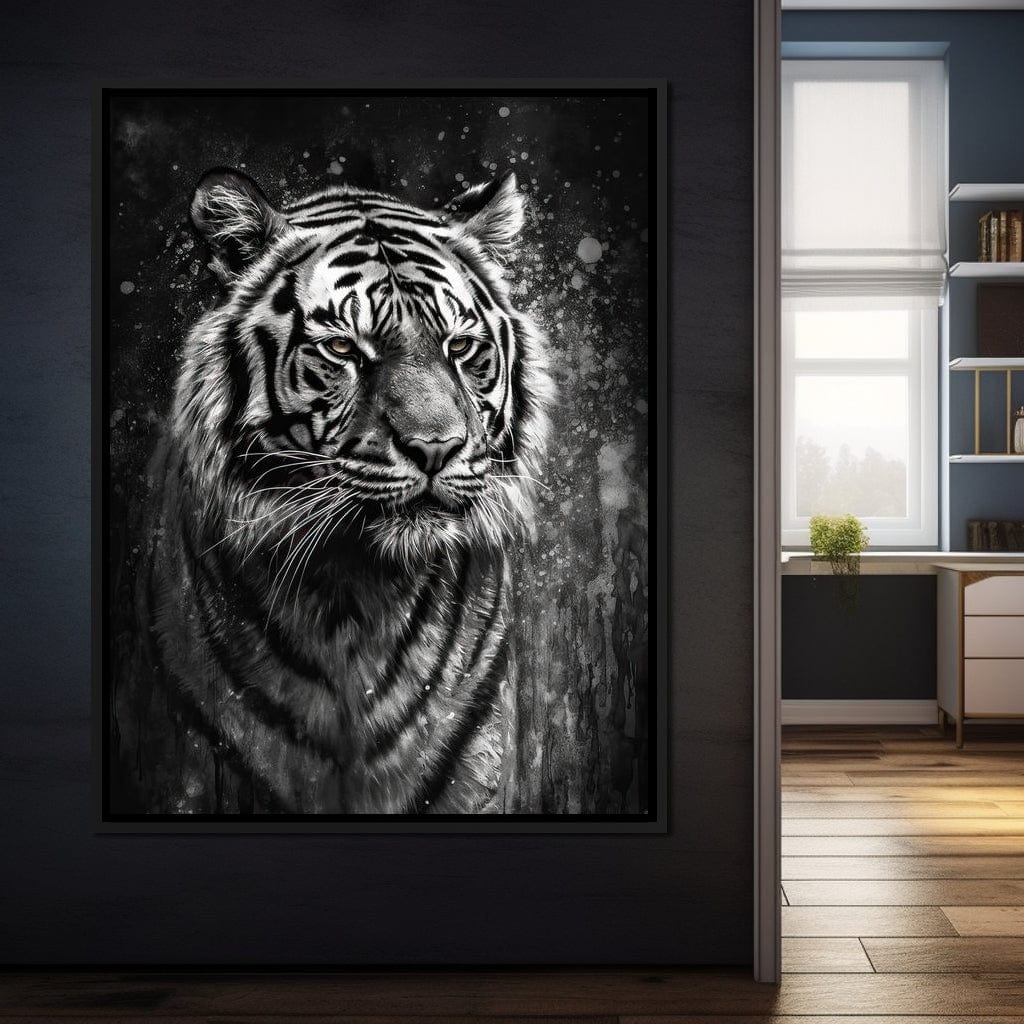 Tiger in Black & White - Image 8