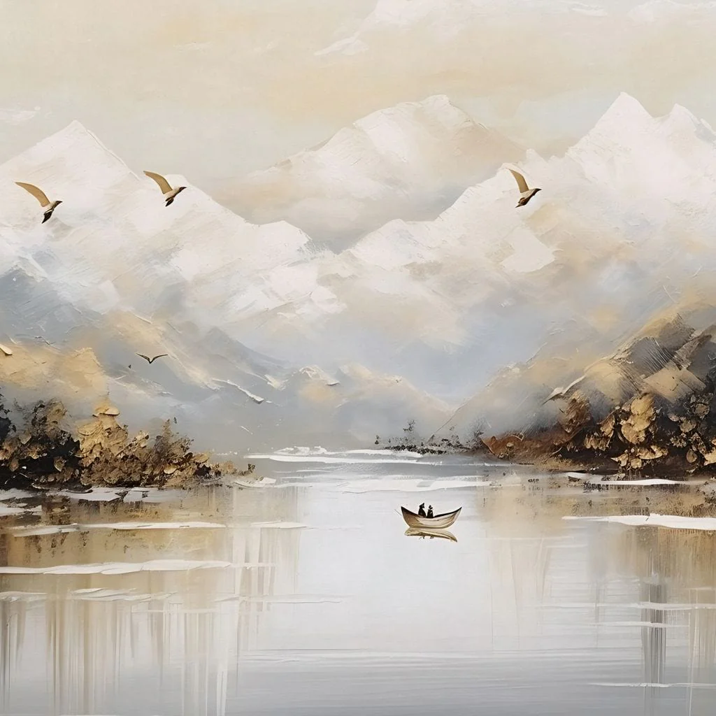 Tranquil Alpine Morning Voyage - Image 14