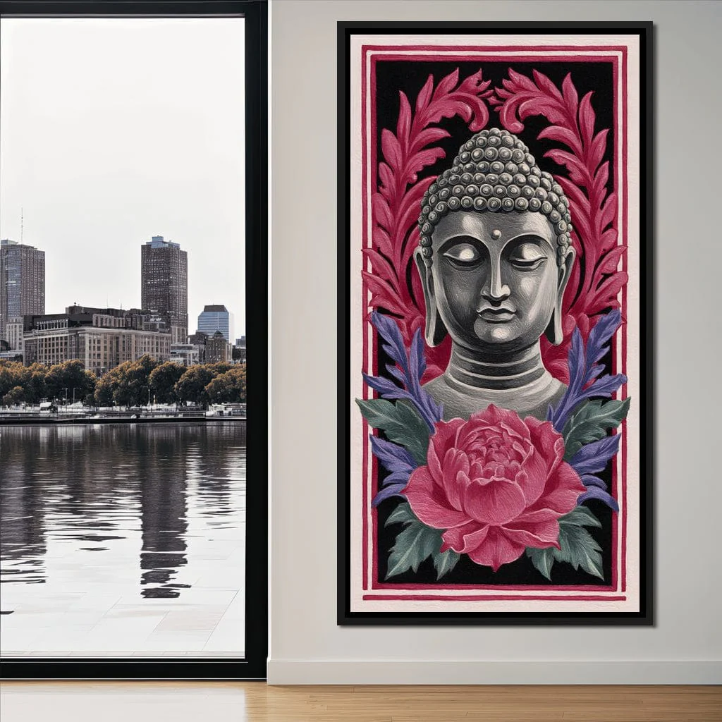 Tranquil Buddha Peony Garden - Image 4