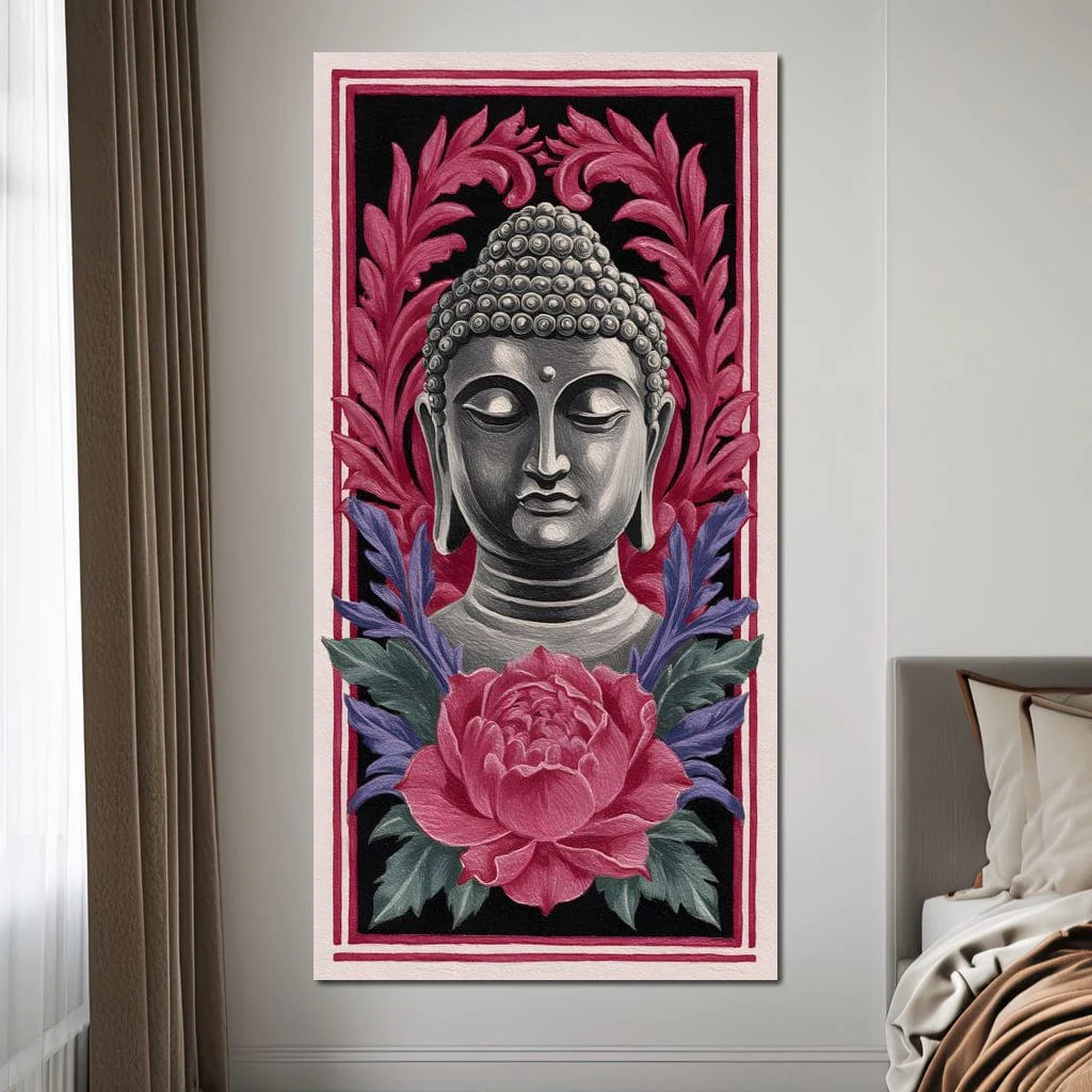 Tranquil Buddha Peony Garden - Image 7