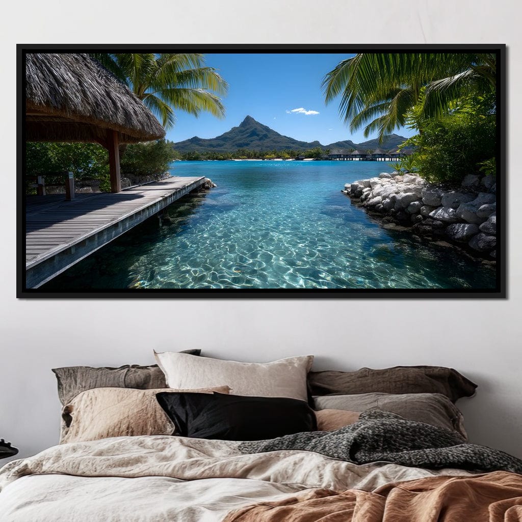 Tranquil Island Paradise Scene - Image 2