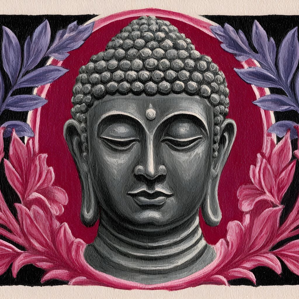 Tranquil Lotus Buddha Reverie - Image 13