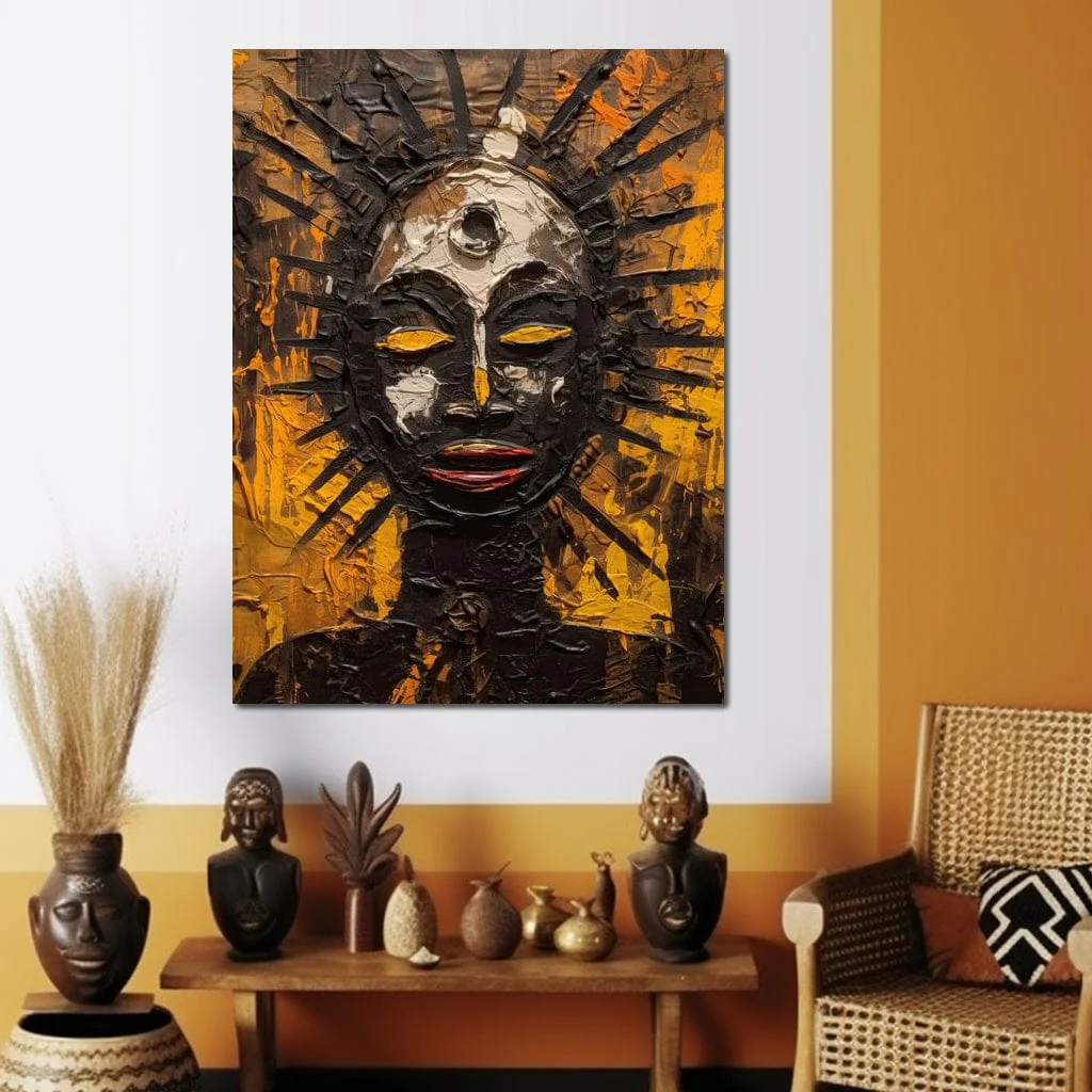 Tribal Mask 03 - Sakeem Gibbs - Image 5