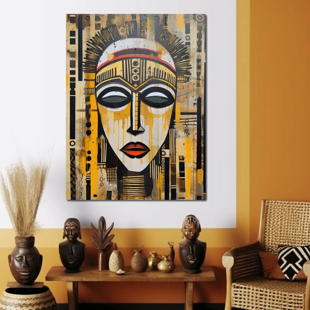 Tribal Mask 04 - Sakeem Gibbs - Image 5