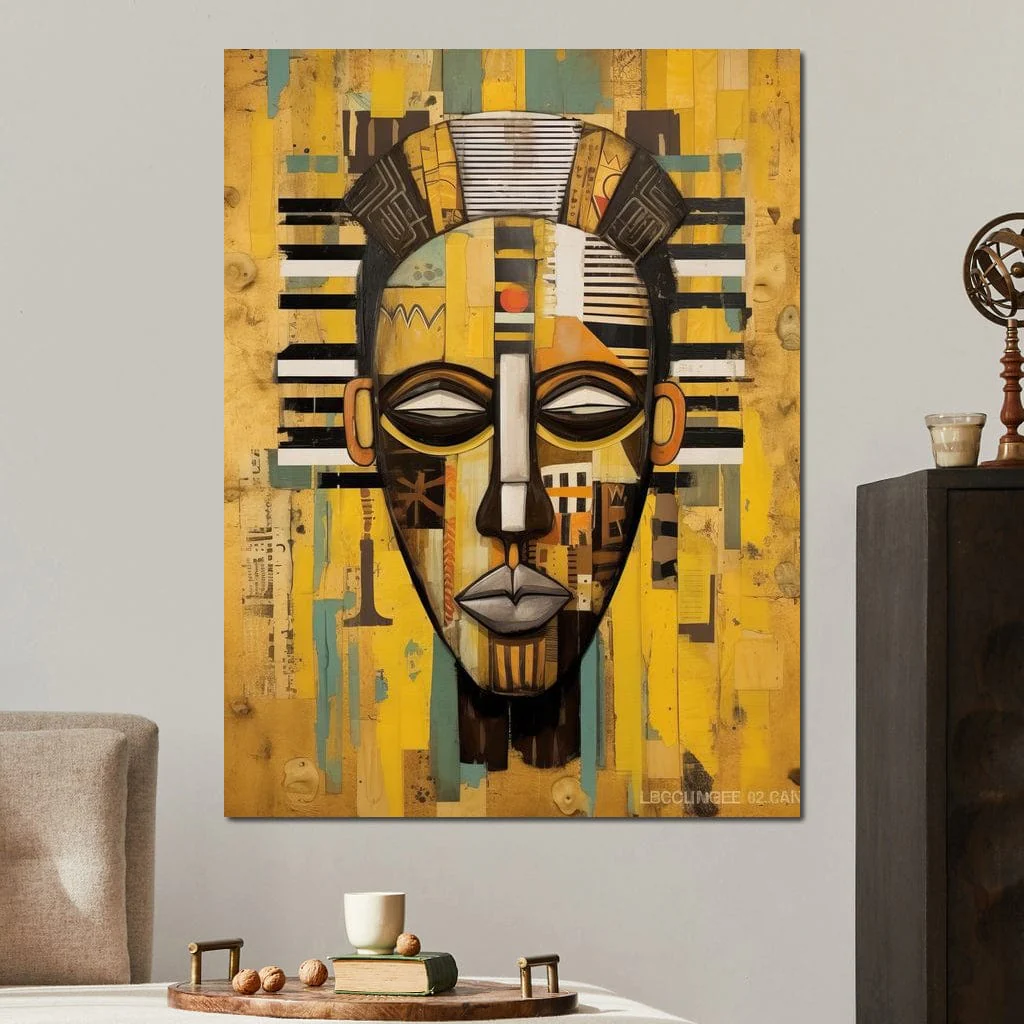 Tribal Mask 05 - Sakeem Gibbs - Image 2