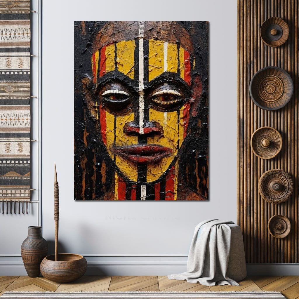 Tribal Mask 09 - Sakeem Gibbs - Image 4