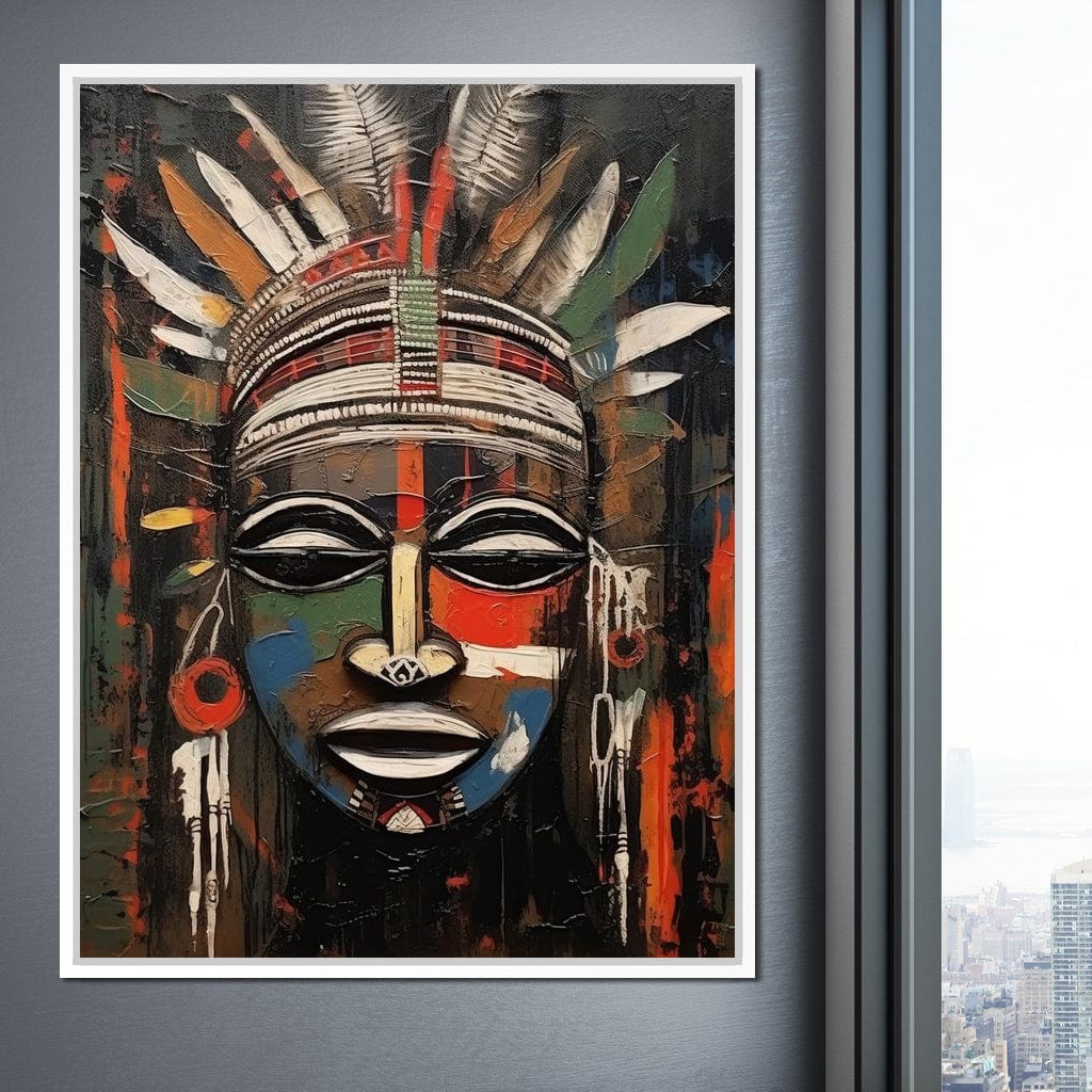 Tribal Mask 14 - Sakeem Gibbs - Image 10