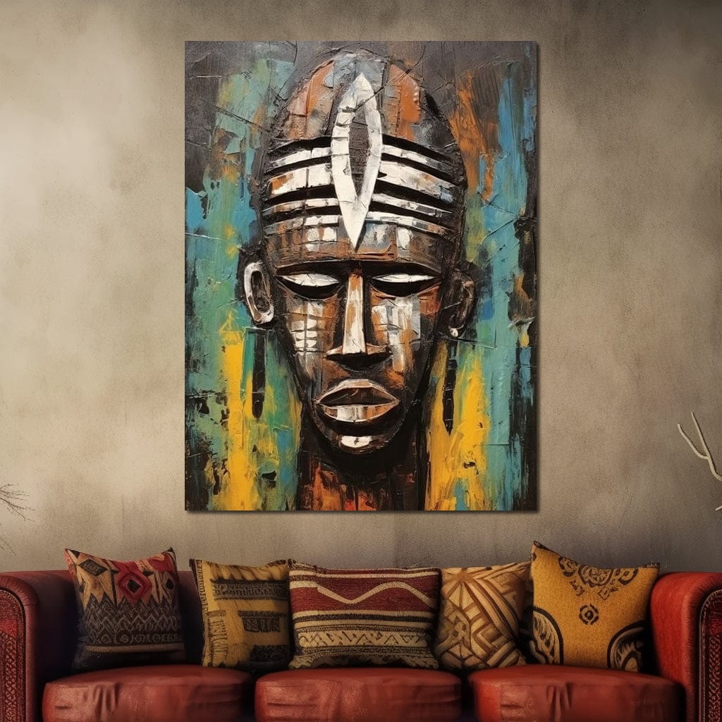 Tribal Mask 18 - Sakeem Gibbs - Image 3