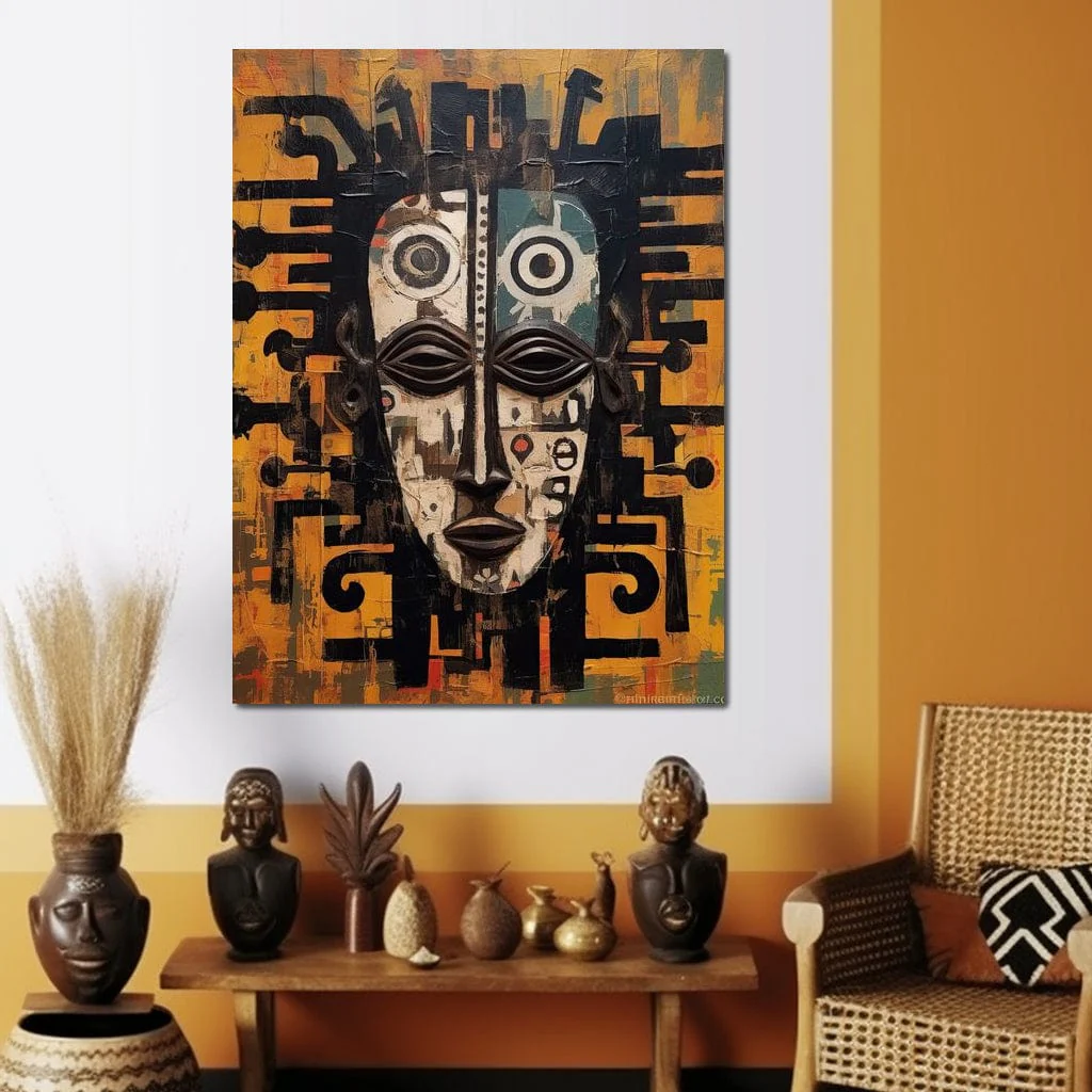 Tribal Mask 19 - Sakeem Gibbs - Image 3