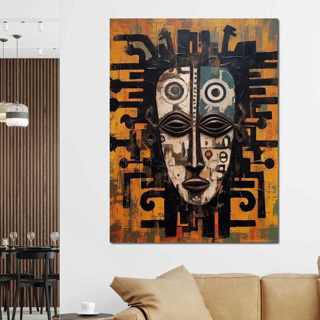 Tribal Mask 19 - Sakeem Gibbs - Image 4