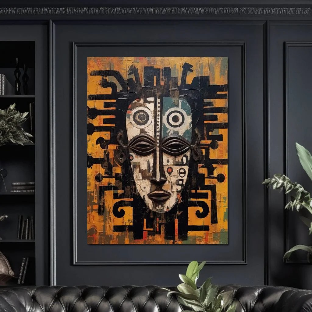 Tribal Mask 19 - Sakeem Gibbs - Image 5