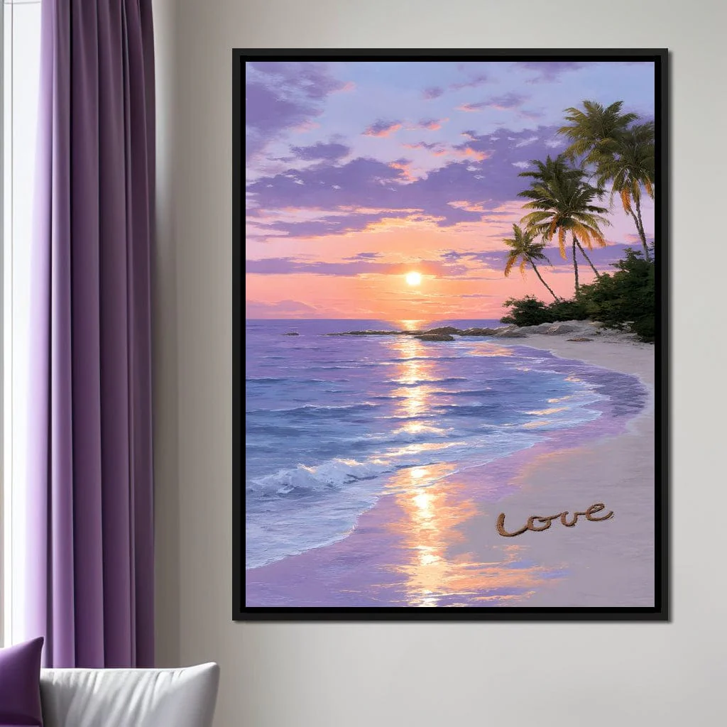Tropical Dusk Serenity Love