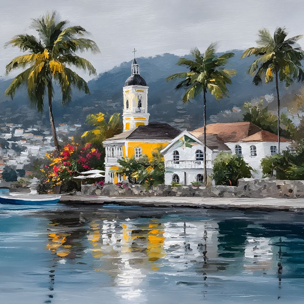 Tropical Harbor Church View - Image 14