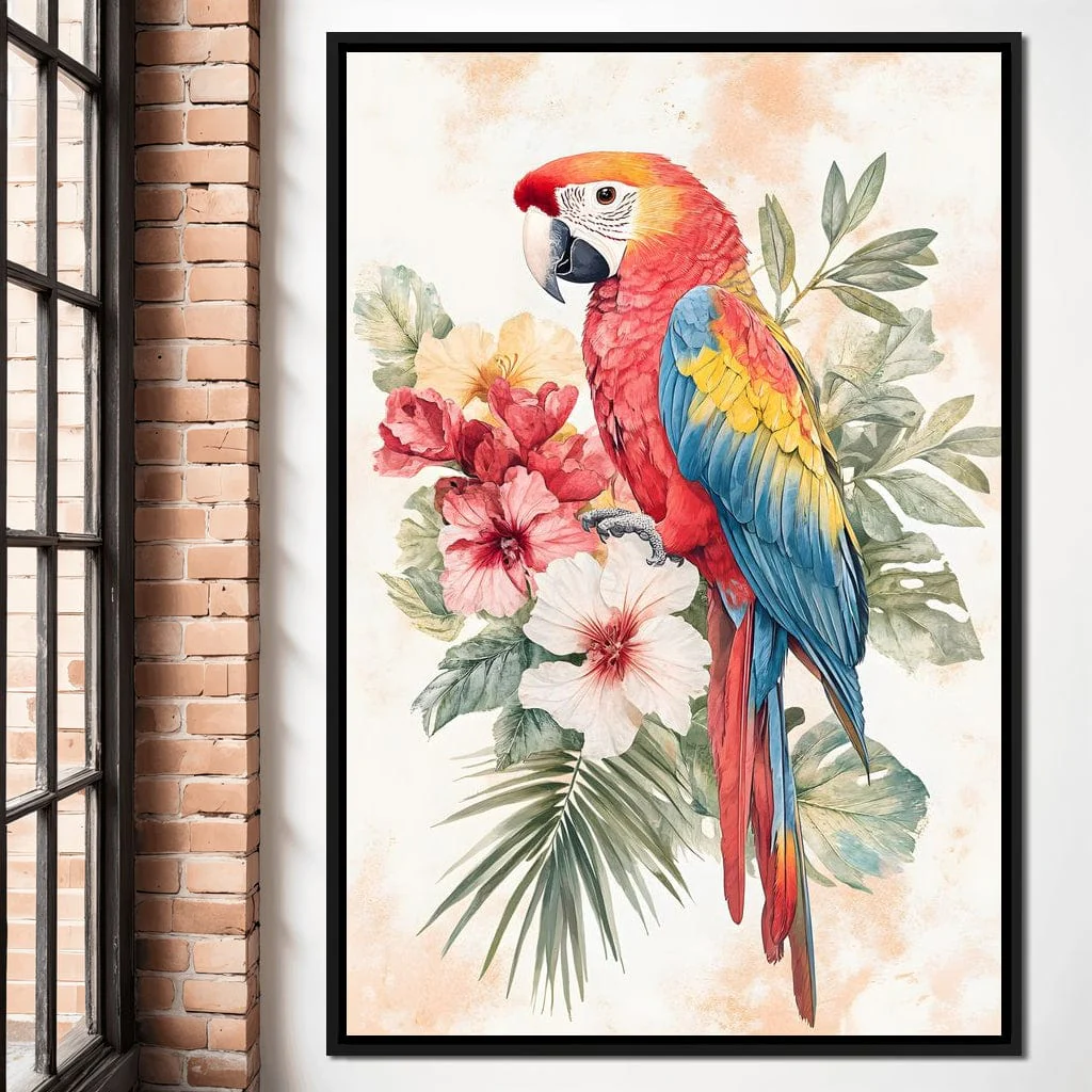Tropical Parrot Floral Burst - Image 10