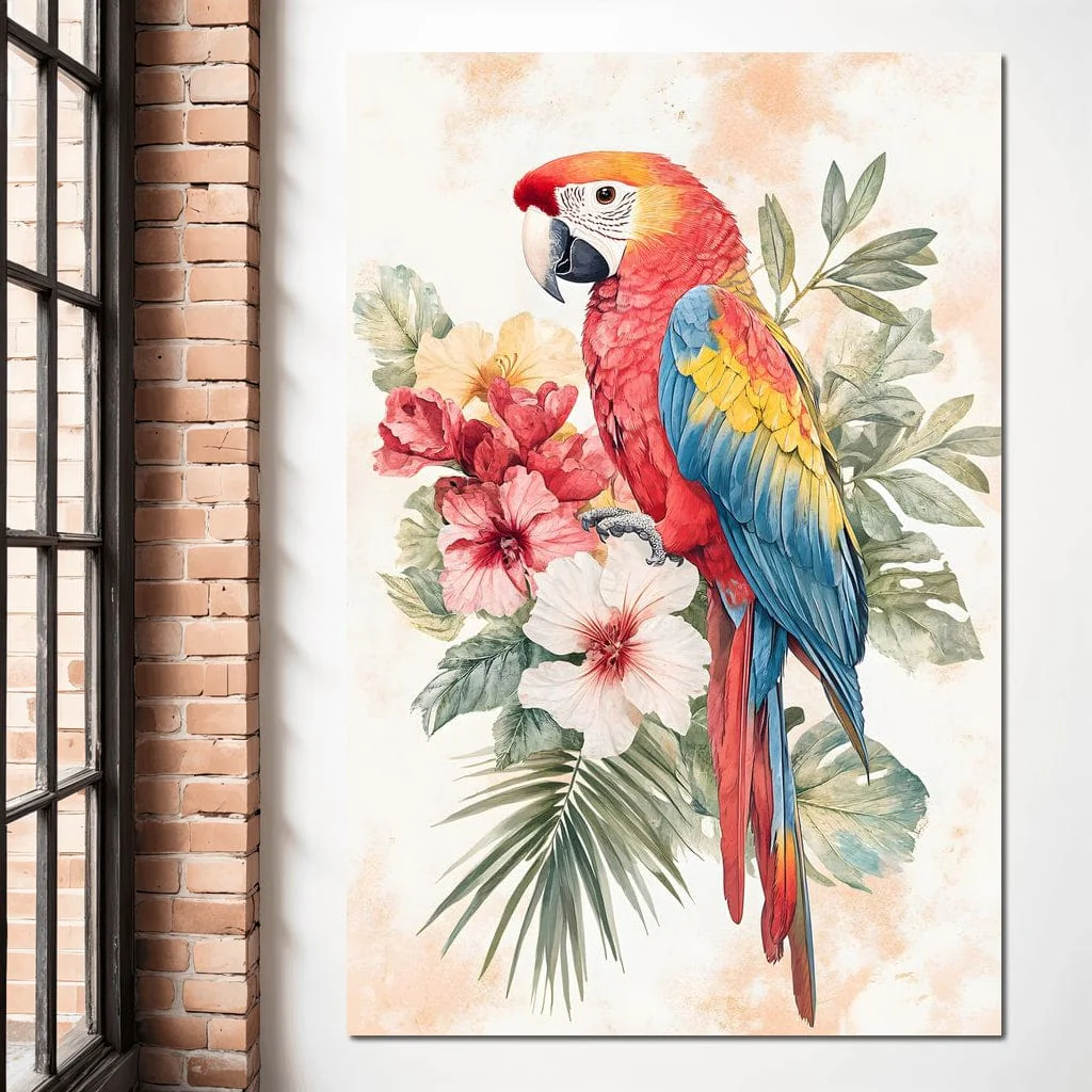 Tropical Parrot Floral Burst - Image 6