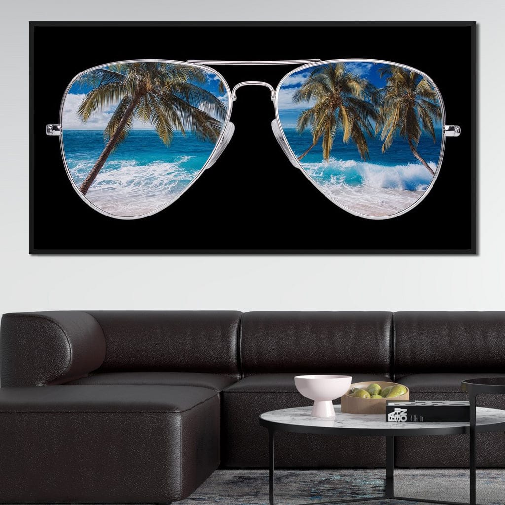 Tropical Seaside Aviators View - Image 3