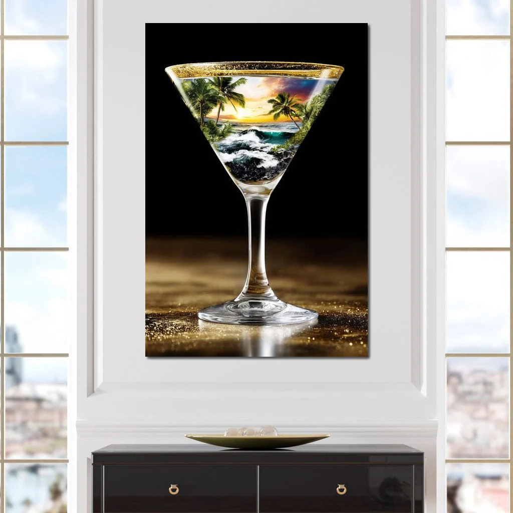 Tropical Sunset Cocktail Dream - Image 11
