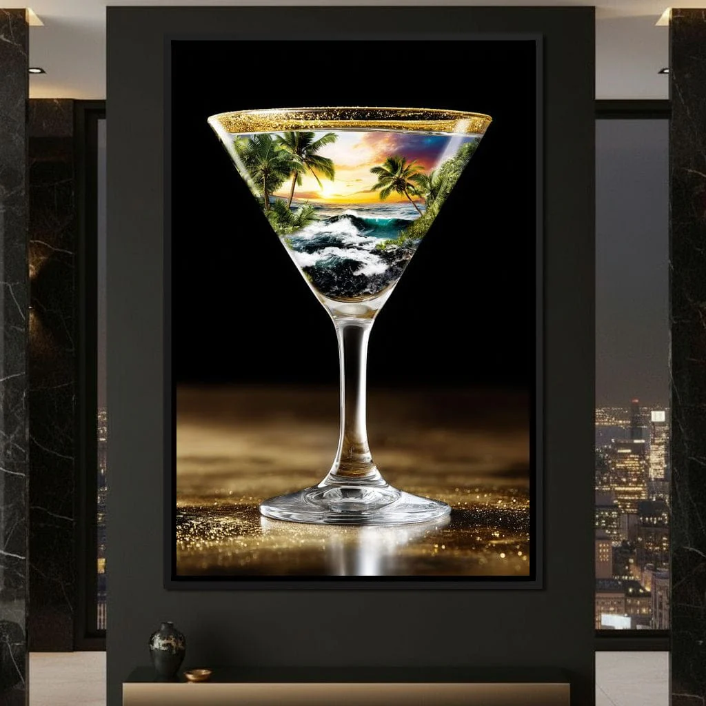 Tropical Sunset Cocktail Dream - Image 2