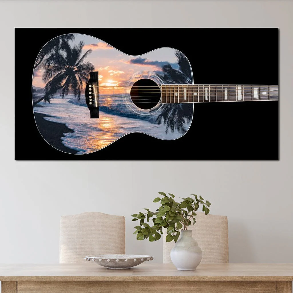 Tropical Sunset Guitar Dream - Image 9