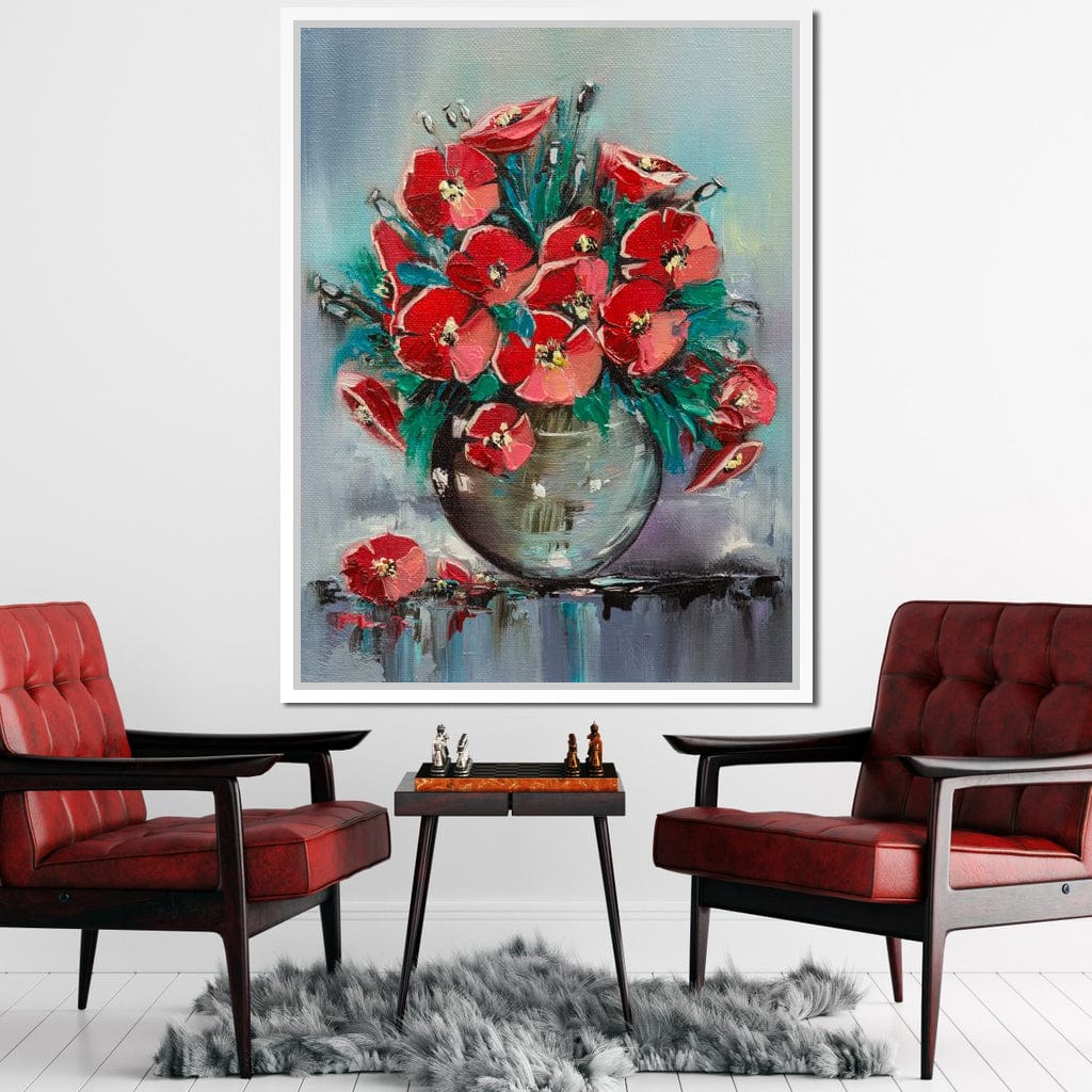 Vase with Poppies - Image 12