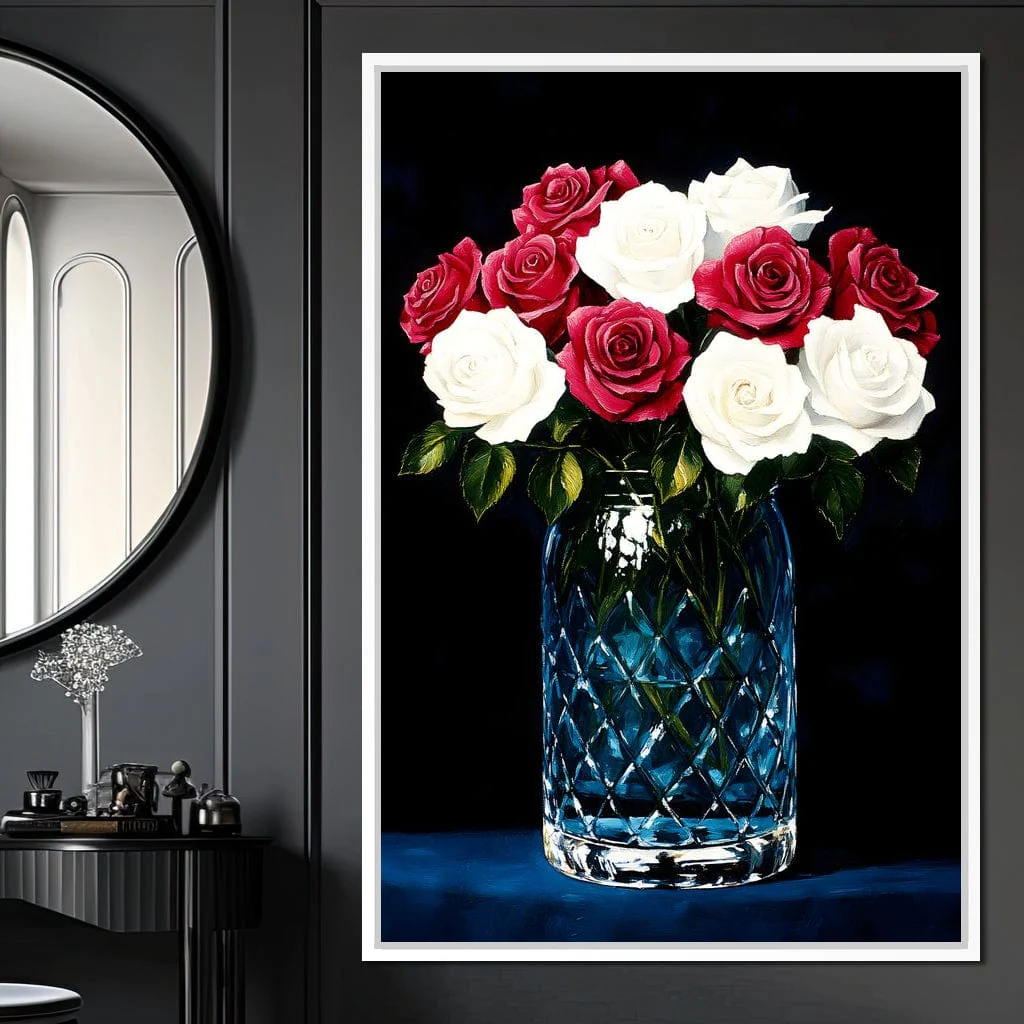 Velvet Petals Crystal Blooms