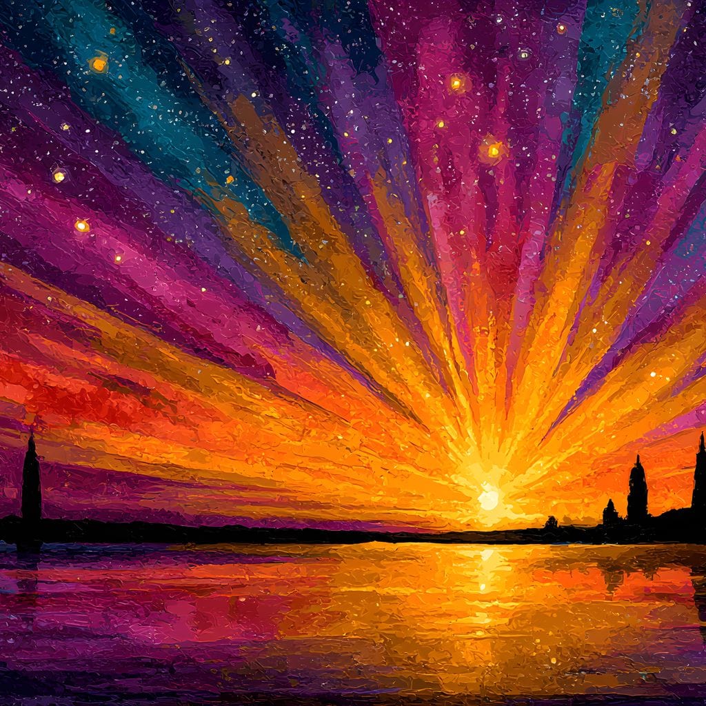 Vibrant Celestial Horizon - Image 13