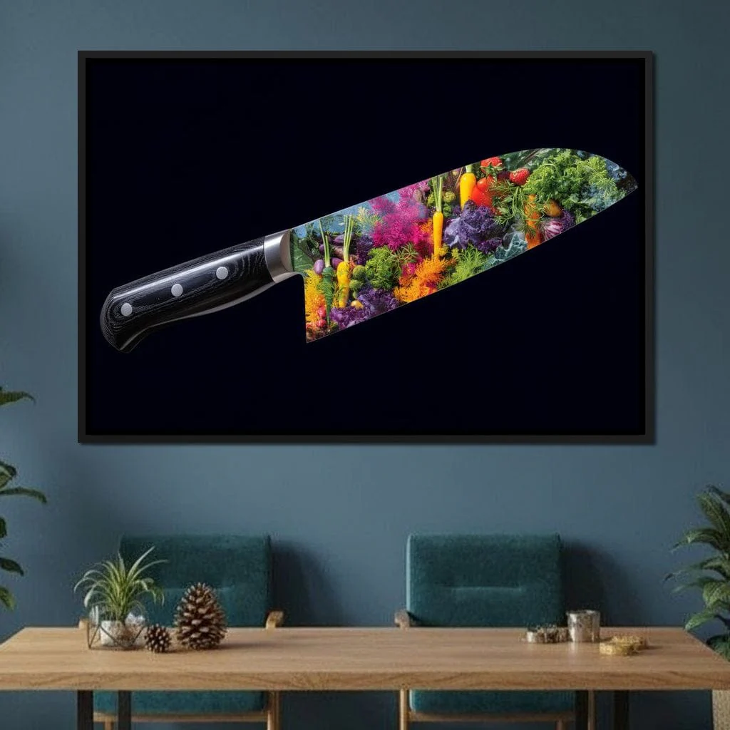 Vibrant Veggies Chef Knife - Image 2