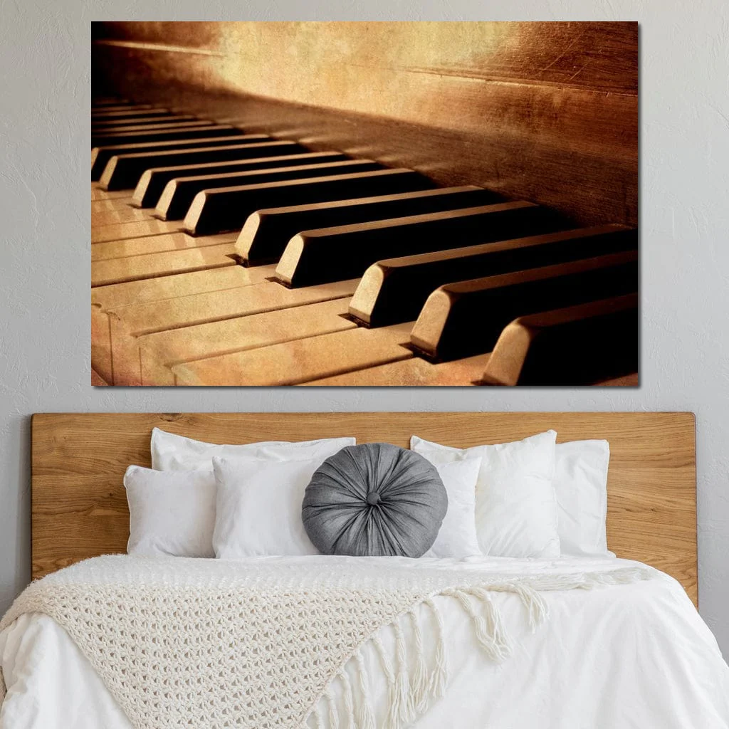Vintage Piano Keys - Image 3