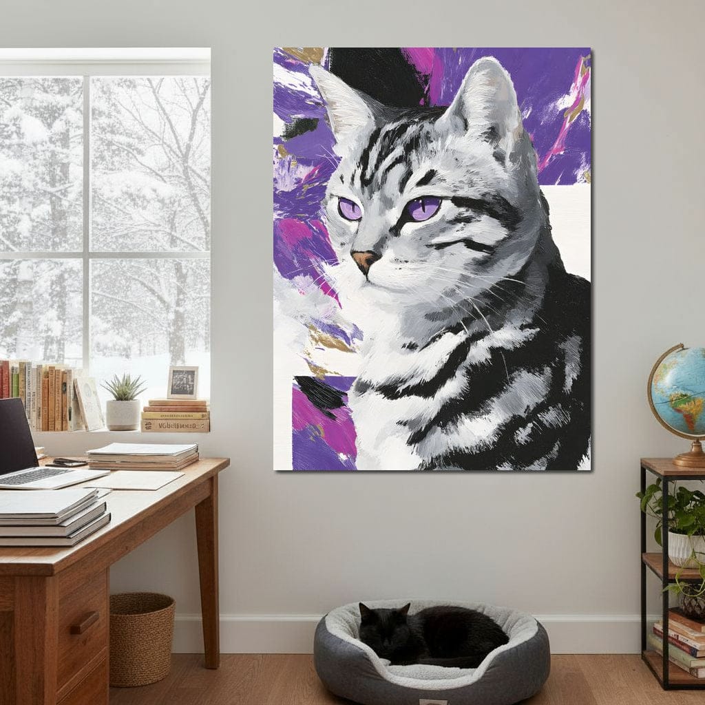 Violet Eyed Feline Muse - Image 6