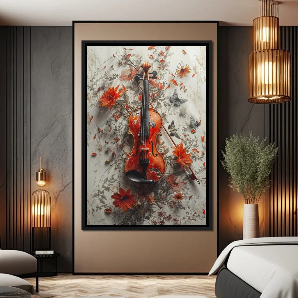 Violin Melody in Bloom - Image 12