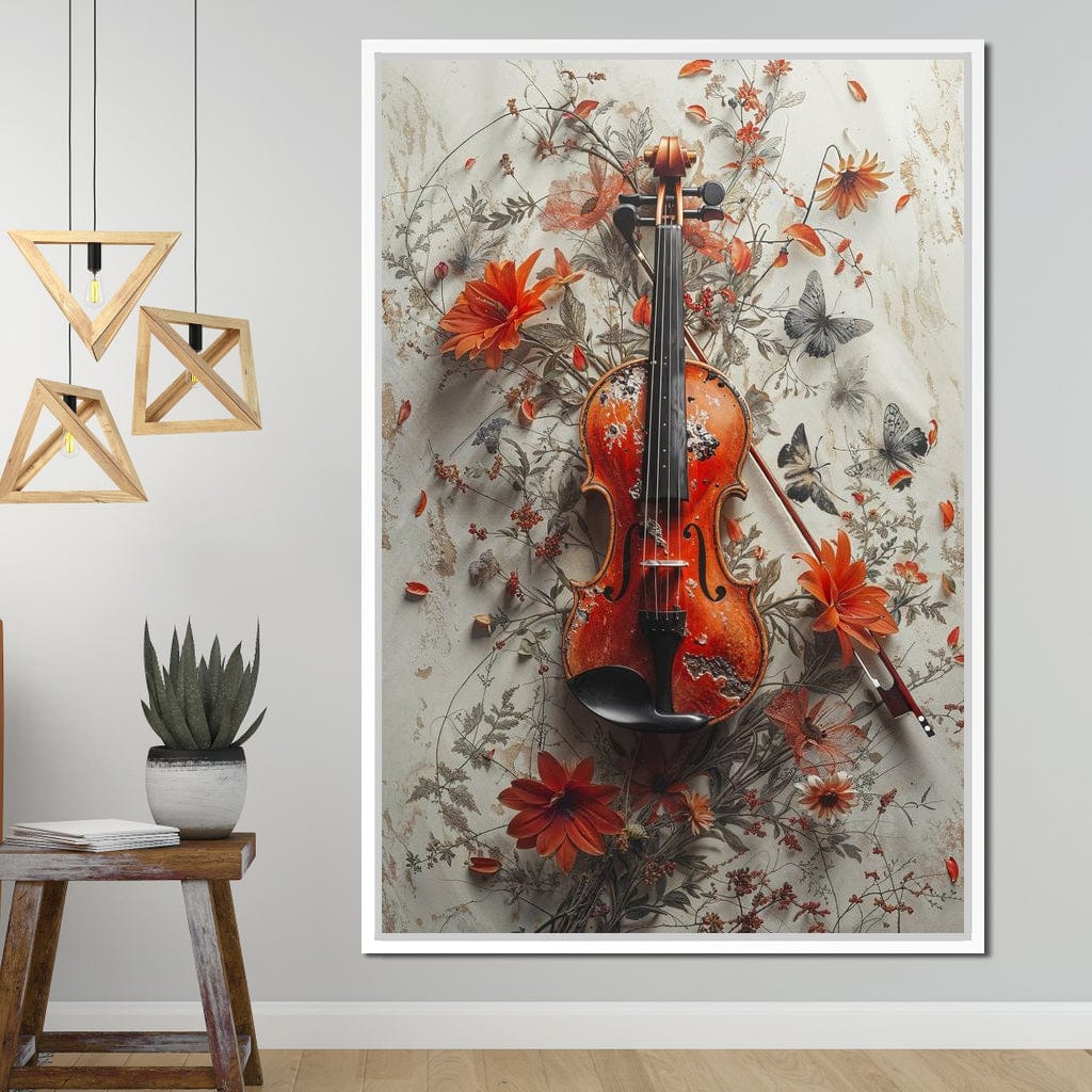 Violin Melody in Bloom - Image 4
