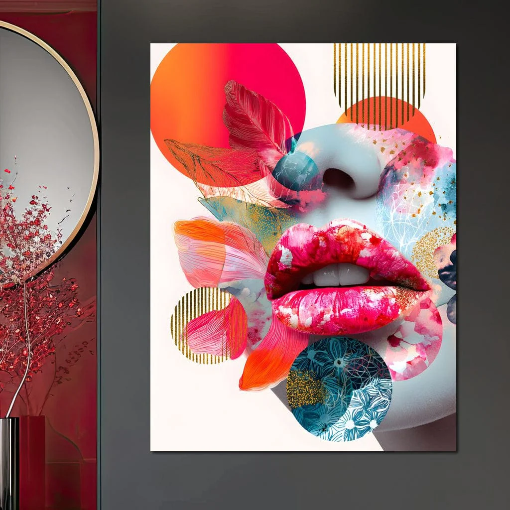 Vivid Collage Lip Pop Fusion - Image 9
