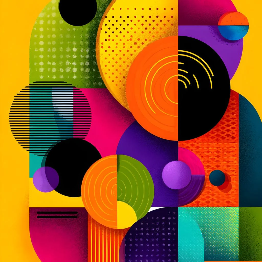 Vivid Geo Orbit Kaleidoscope - Image 14