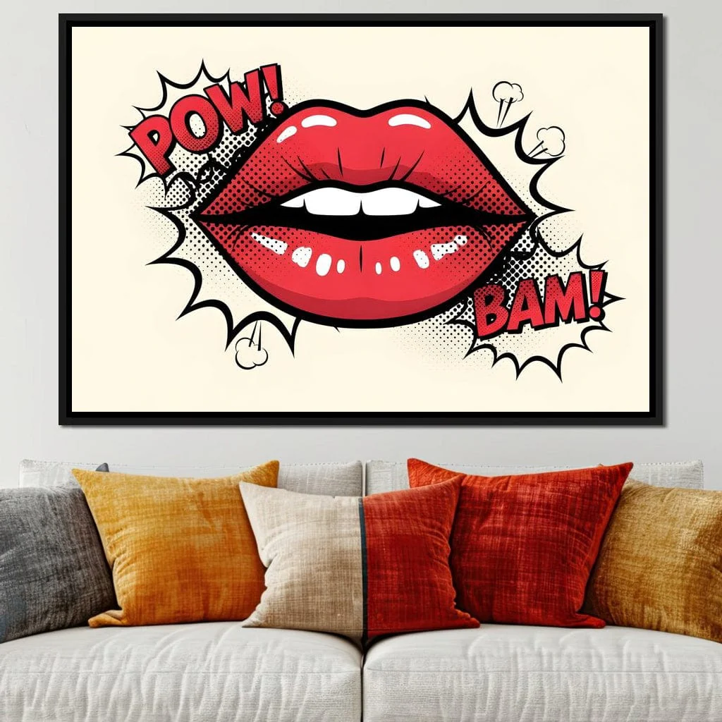 Vivid Lips Pop Explosion