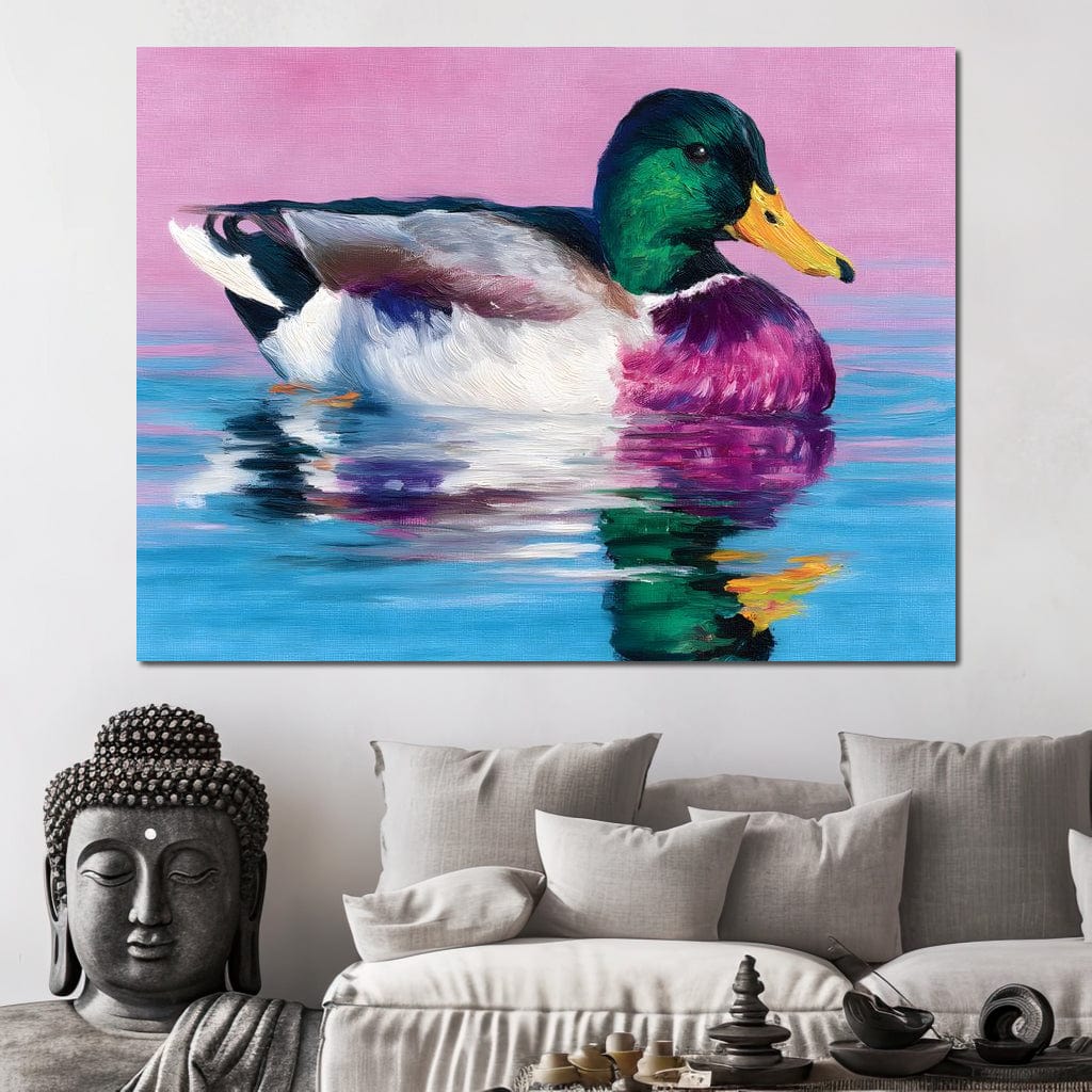 Vivid Mallard Duck Reflections - Image 11