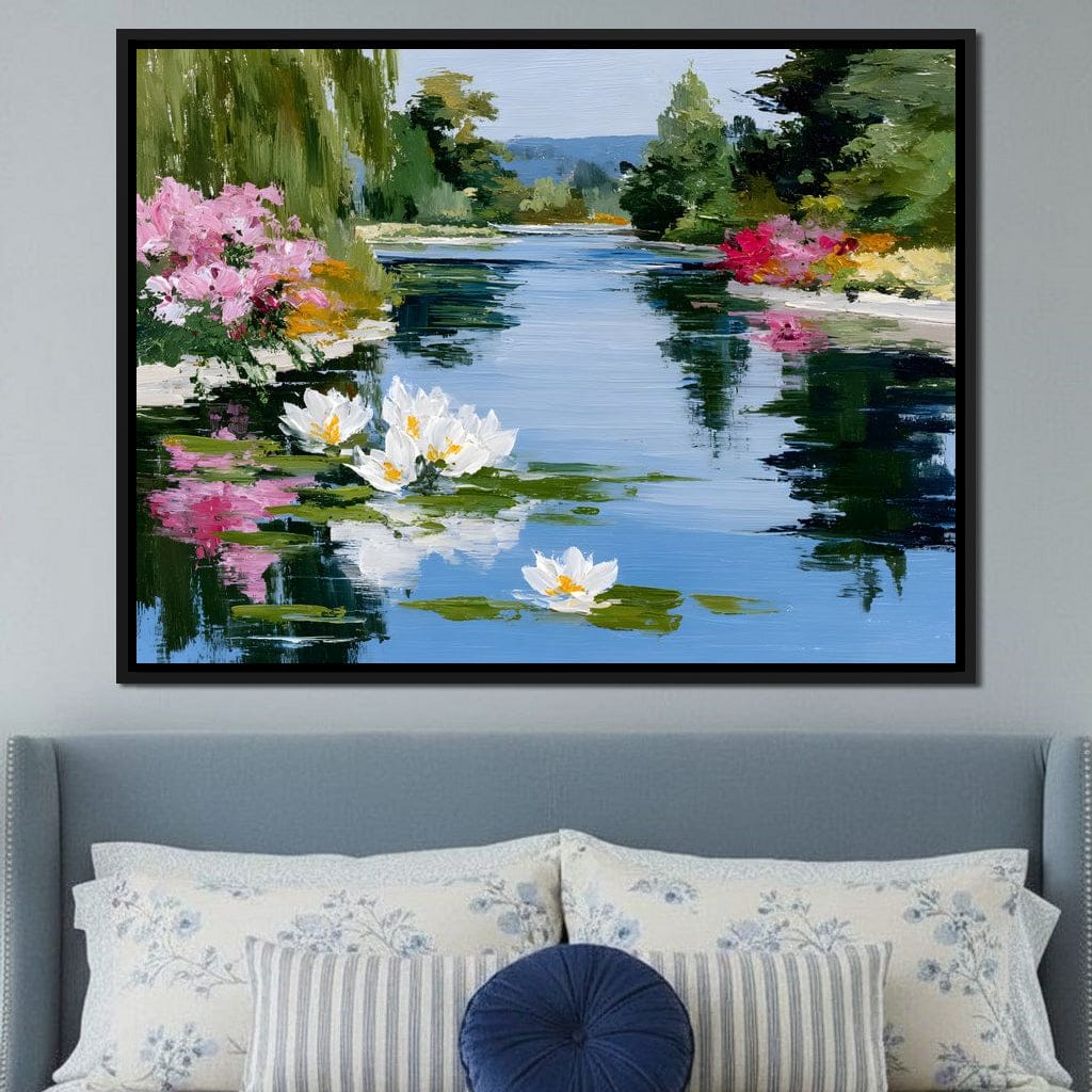 Water Lily Garden Reflection - Image 7